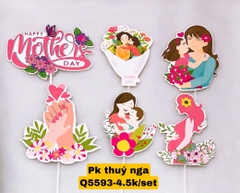 10 Set giấy mẹ và bé HD (6 thẻ/set)  xả kho.