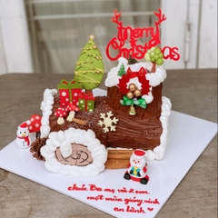 Set 5 ông già Noel nhựa dẻo 3D (mix mẫu).
