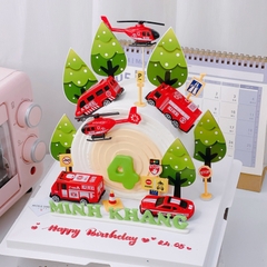 combo 5 set (25 cây) giấy nhọn màu XANH chấm bi.