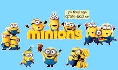 Combo 2 set giấy MINIONS.