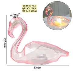 MUA 1 TẶNG 1 - Tượng thiên nga hồng có đèn phát sáng.