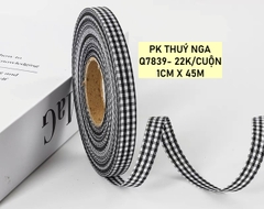 Ruybang caro mẫu mới (1cm x 45m) (9 phiên bản sắc màu).