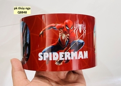 Thành bánh 8cm-Siêu nhân nhện (chữ SPIDERMAN).