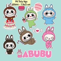 Combo 2 set giấy-Labubu (mẫu 1).