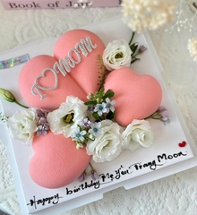 Set 5 chữ I ❤️ mom  gắn hạt.