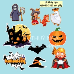 10 set giấy - Halloween 24 (mẫu 1) (tương ứng 5 túi x combo 2 set).