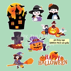 10 set giấy - Halloween 24 (mẫu 2) (tương ứng 5 túi x combo 2 set).