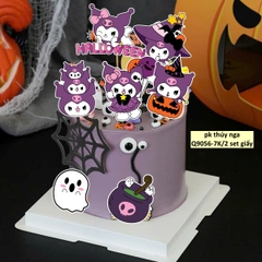 10 set giấy - Halloween 24 (mẫu 5) (tương ứng 5 túi x combo 2 set).
