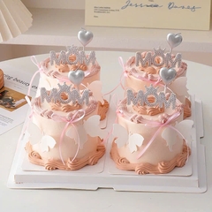 Set 10 Chữ MOM gắn vương miện.