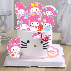Combo 2 set giấy - Melody mẫu có chữ CUTE9124.