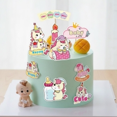 10 set giấy - Ngựa hồng.