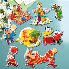 Combo 2 set giấy trung thu -tết đoàn viên MẪU 17.