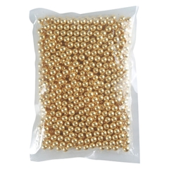 Bi đường vàng mạ đẹp-4MM (túi 100gam).