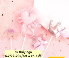 CAM-Set vải hoa sao voi.
