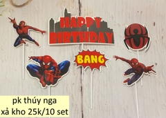 10 set siêu nhân nhện giấy (có chữ BANG) xả kho