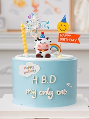 COMBO 2 Set giấy mũ-mặt cười-gấu-chữ HPBD.