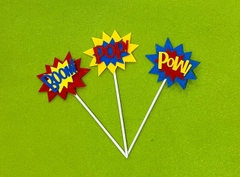 Set BOOM-POP-POW vải dạ-HD.