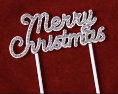 Chữ Merry Christmas gắn hạt