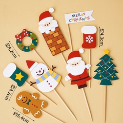 Combo 10 set giấy NOEL M1(Tất-cây thông-người tuyết-người gừng-ông già noel) (5 túi).
