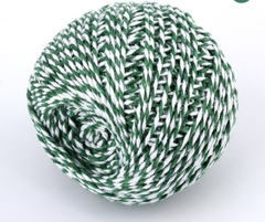 Cuộn dây cói TRẮNG-XANH (dày 1.5mm x dài 65m).