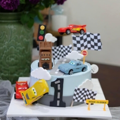 Bộ 4 xe ô tô mcqueen mẫu NHỎ.