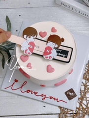 10 set thẻ kéo đôi tình yêu (mẫu 1).