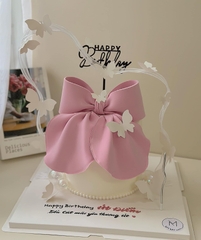 Dải ruybang có kèm đèn -TRẮNG (KT 5.5cm x 85cm).