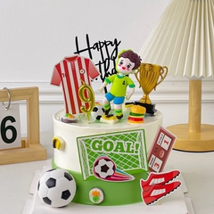 Combo 2 set cắm bóng đá-áo sọc trắng đỏ.