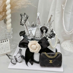 Set 12 bướm giấy mới-MÀU ĐEN.