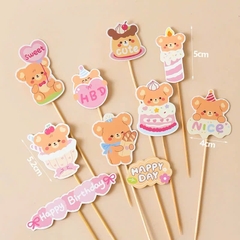 Combo 2 set giấy - gấu nâu hồng nice, sweet2275.