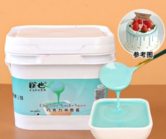 Paste socola phủ mặt bánh không cần làm nóng (hũ 1kg)-vị VIỆT QUẤT (MÀU XANH DƯƠNG).