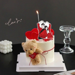Gấu bông size 12cm (không gồm khăn và mũ) -MÀU NÂU.