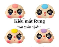 Mặt BABY THREE sie to 400% kt 10cmx8cm - mắt RƯNG (mặt ngẫu nhiên)-chiếc.(9830)