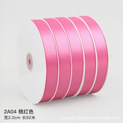 Ruybang khổ 2cm (100m) - hồng đậm