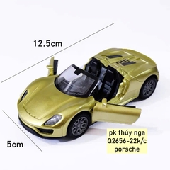 OTO - Xe Porsche - vàng.