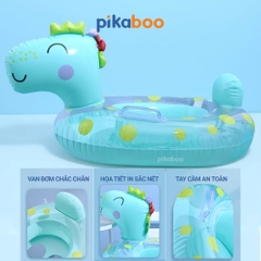Phao bơi cho bé Pikaboo, kiểu dáng phao ngồi đẹp, chất liệu cao cấp dai bền hoạ tiết in hình sắc nét