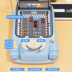 Đồ chơi máy game đua xe Pikaboo, đua xe đồ chơi rèn luyện phản xạ và giải trí giảm stress