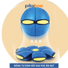Đồ chơi bóng nảy ma thuật Pikaboo, biến hình thành đĩa bay có đèn led giúp bé vui chơi sáng tạo