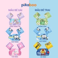 Phao bơi liền thân cho bé Pikaboo kiểu dáng đẹp, chất liệu cao cấp dai bền, hoạ tiết in hình sắc nét