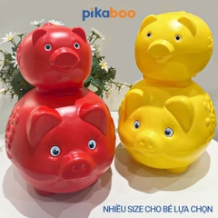 Đồ chơi lợn tiết kiệm cho bé Pikaboo, chất liệu nhựa Việt Nhật cao cấp, đa dạng màu sắc kích thước
