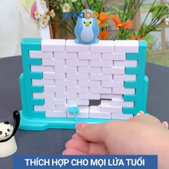 Đồ chơi phá băng vui nhộn Pikaboo giải cứu chim cánh cụt, chơi theo nhóm, thông minh, xả stress