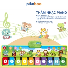 Đồ chơi thảm nhạc Piano Pikaboo, giáo dục sớm giúp bé làm quen với âm nhạc và rèn luyện về thể chất