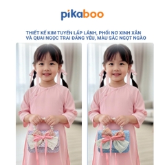 Túi xách diện tết cho bé Pikaboo, món quà phù hợp cho bé mang theo khi đi chơi tết, đi dạo, chụp ảnh