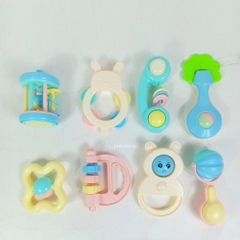 Đồ chơi xúc xắc lục lạc bộ 8 món