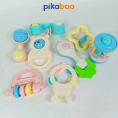 Đồ chơi xúc xắc lục lạc bộ 8 món