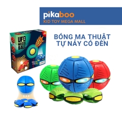 Đồ chơi bóng nảy ma thuật Pikaboo, biến hình thành đĩa bay có đèn led giúp bé vui chơi sáng tạo