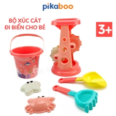 Đồ chơi guồng cát màu hồng