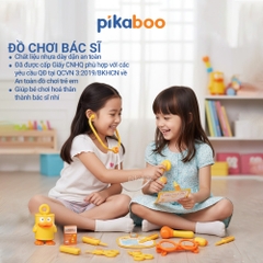 Đồ chơi bác sĩ Pikaboo, đồ chơi nhập vai giúp bé phát triển kỹ năng, bé chơi vui học hay