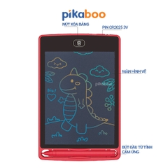 Bảng vẽ điện tử tự xóa thông minh LCD Pikaboo, bảng vẽ đa sắc màu bé thỏa sức sáng tạo theo sở thích