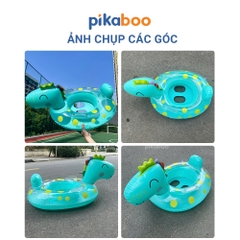 Phao bơi cho bé Pikaboo, kiểu dáng phao ngồi đẹp, chất liệu cao cấp dai bền hoạ tiết in hình sắc nét